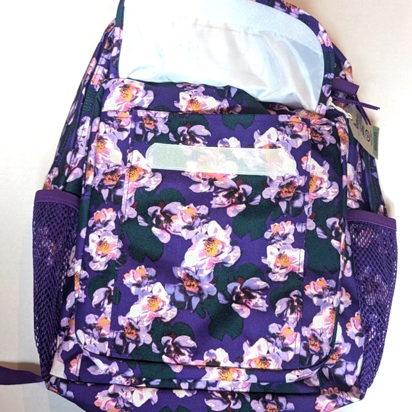 JanSport Union Pack in Purple Petals - Picture 4 of 13